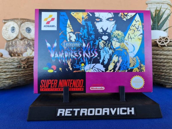 Caja Castlevania Vampire´s Kiss SNES