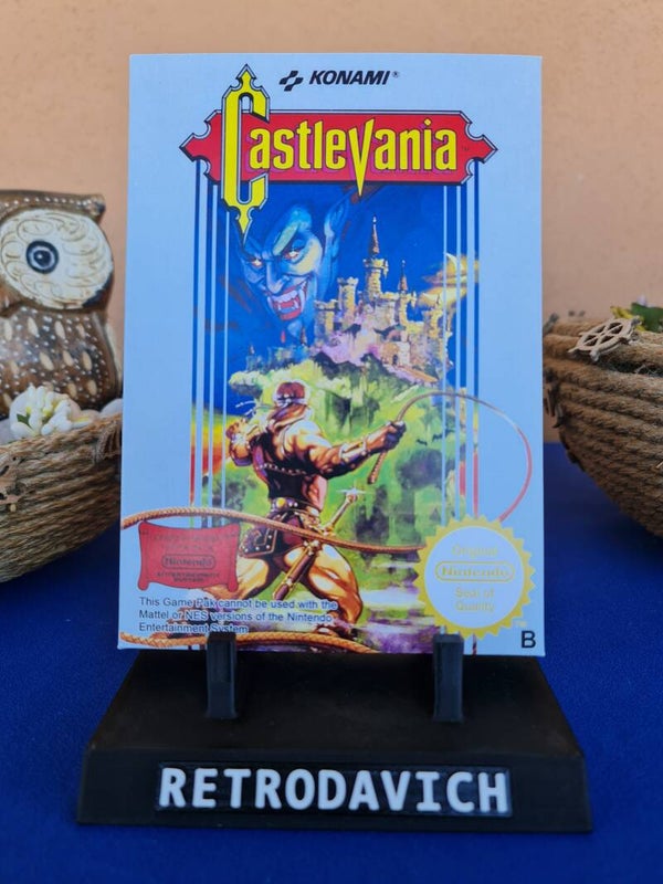 Caja Castlevania NES