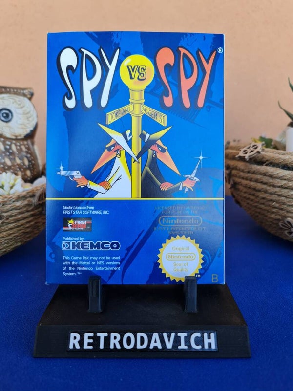 Caja Spy VS Spy NES