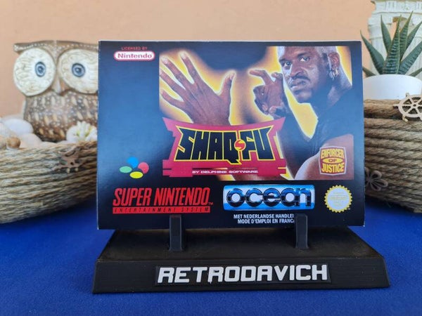 Caja Shaq Fu SNES