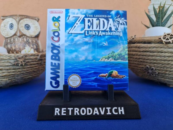 Caja Zelda Link´s Awakening Customizada GBC