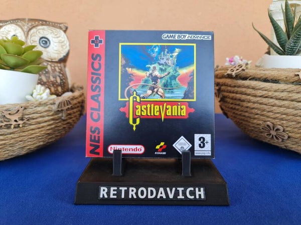 Caja Castlevania nes classic GBA