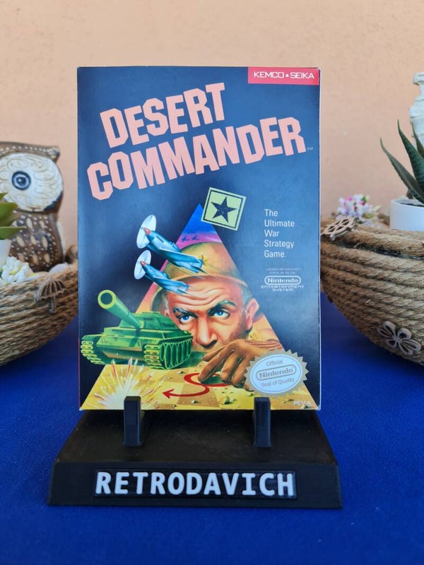 Caja Desert Commander NES