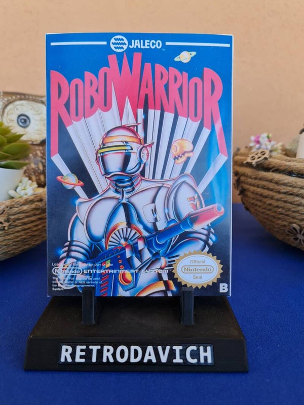 Caja RoboWarrior NES