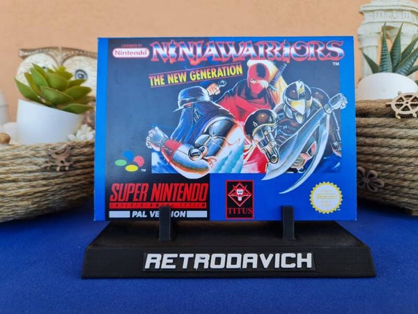 Caja Ninja Warriors SNES