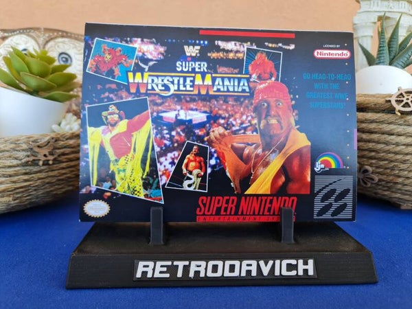 Caja Super WrestleMania SNES