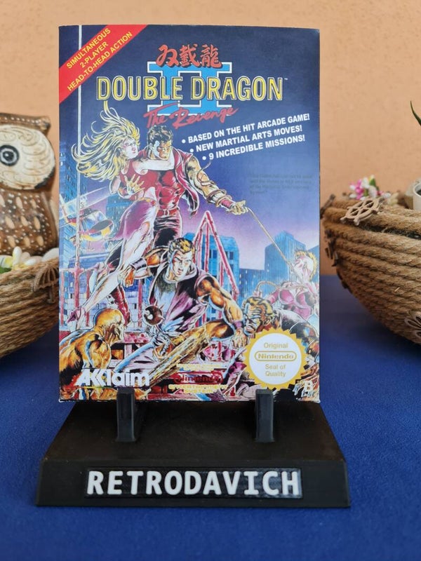 Caja Double Dragon II NES