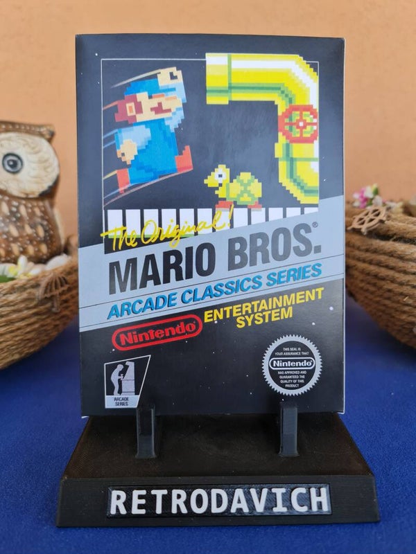 Caja Mario Bros Arcade Classic Series NES
