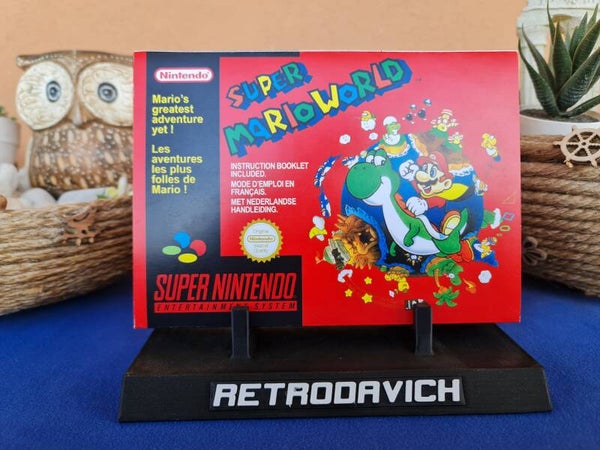 Caja Super Mario World FAH Edition V2 SNES