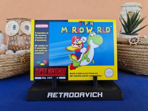 Caja Super Mario World FAH Edition SNES