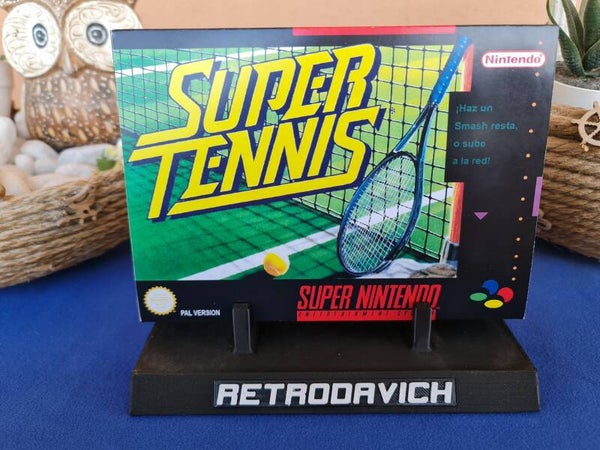 Caja Super Tennis SNES