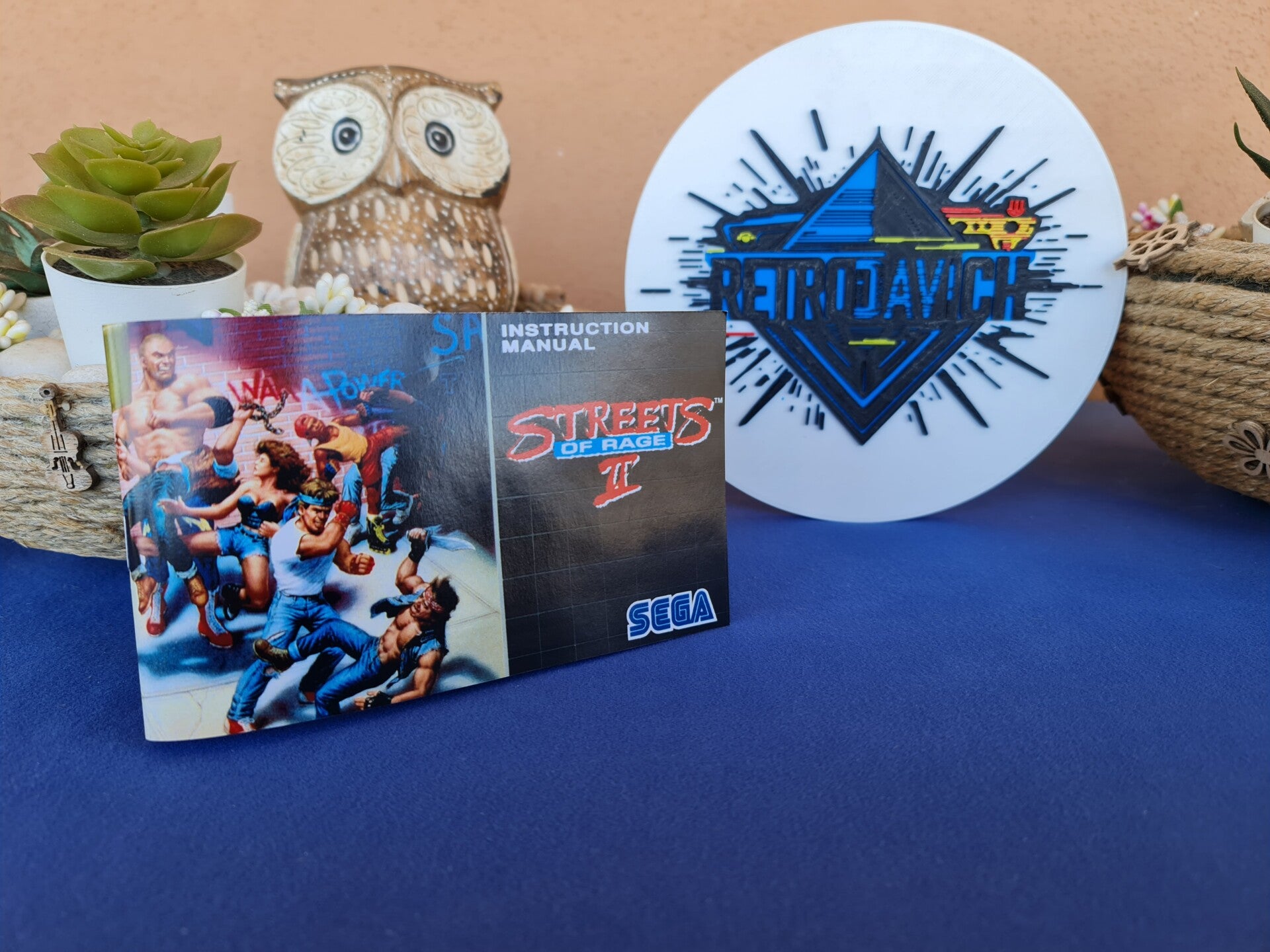 Manual Reemplazo Mega Drive Street´s of Rage 2