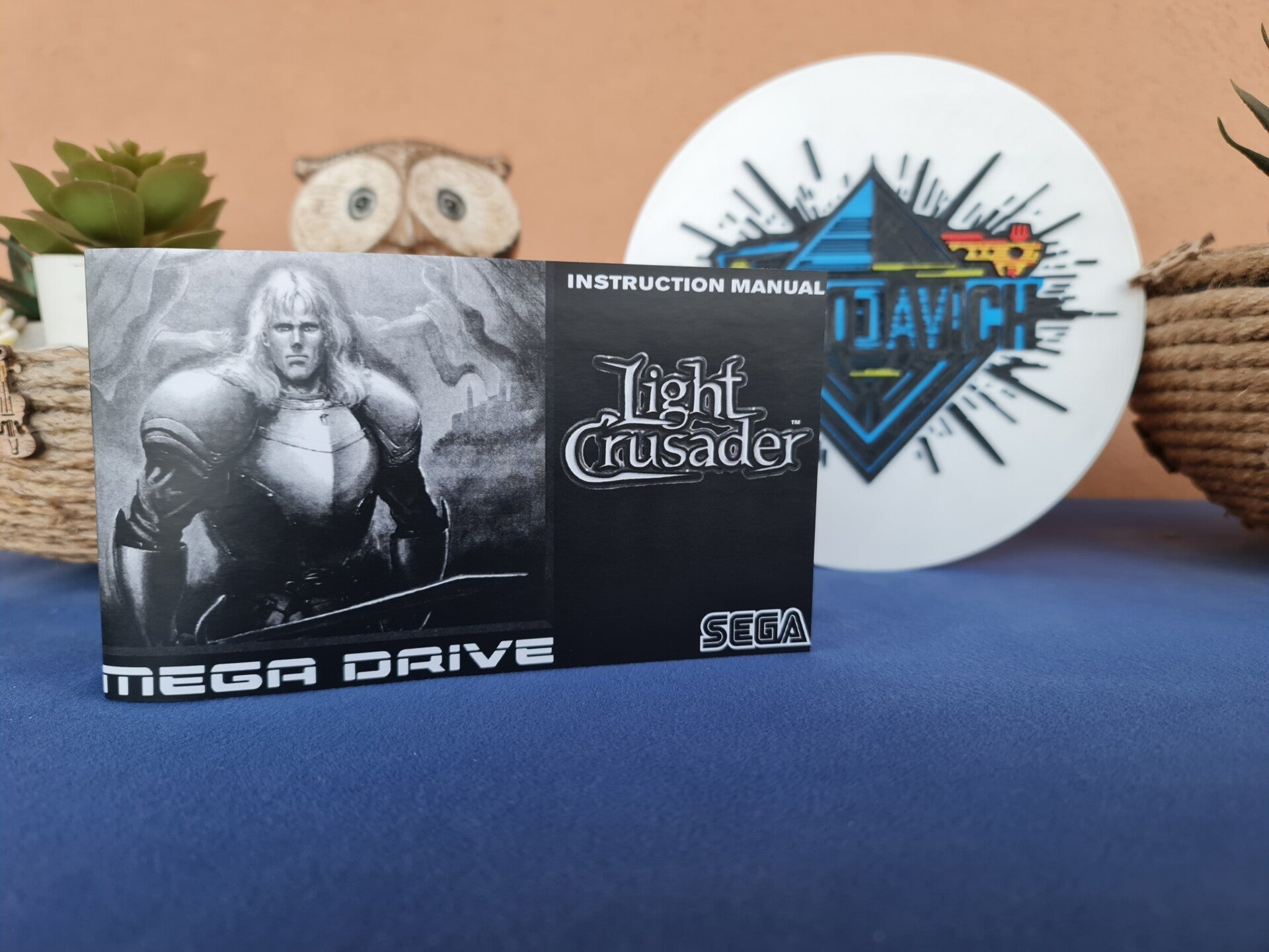 Manual Reemplazo Mega Drive Light Crusader