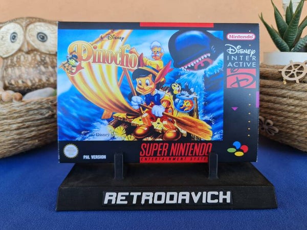 Caja Pinocho SNES