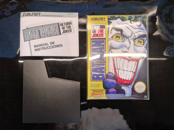 Pack Premium Batman Return of the Joker NES
