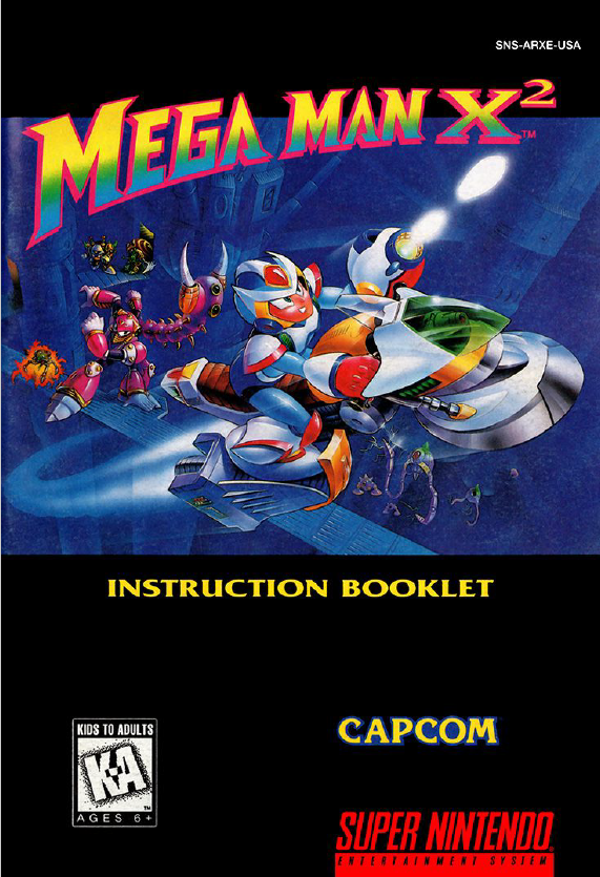Manual Reemplazo SNES Mega Man X2