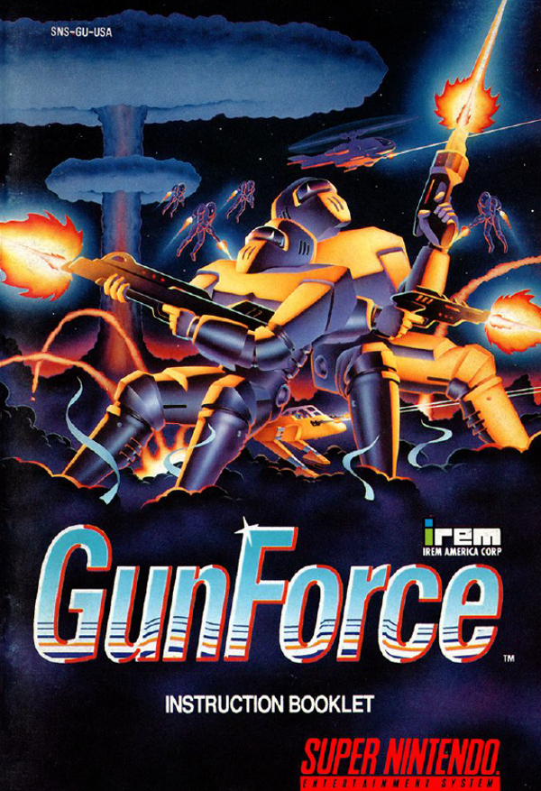 Manual Reemplazo SNES GunForce