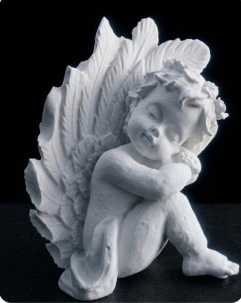 Handgemachter kleiner Schutzengel / Liebevolle Deko -Figur
