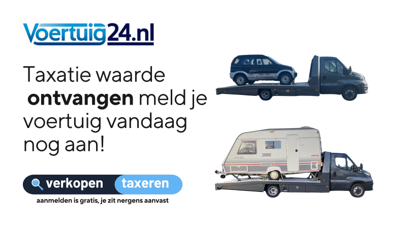Taxatie waarde ontvangen, je voertuig verkopen, auto verkopen,caravan verkopen