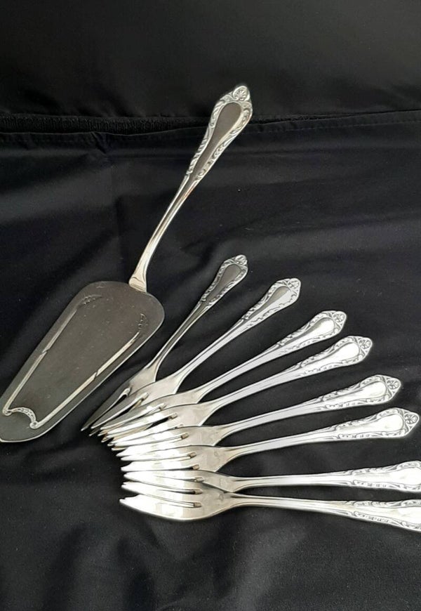 Taartschep met vorkjes