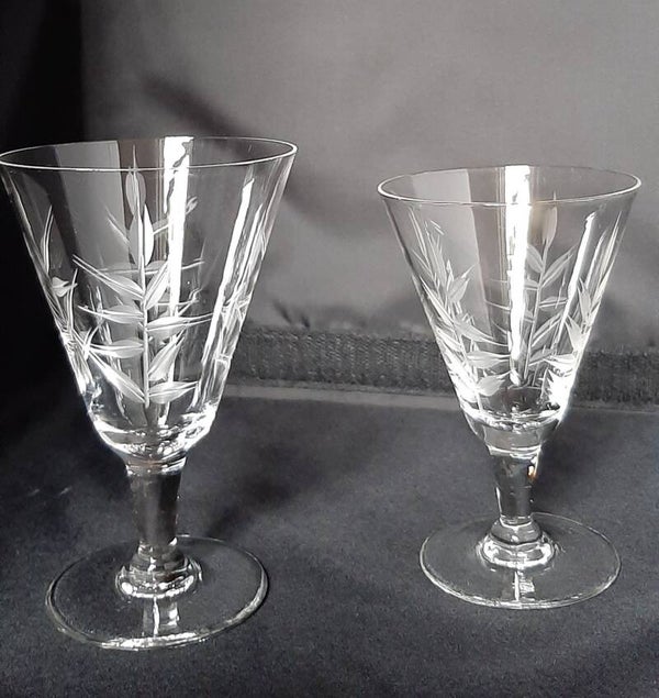 Geslepen likeurglaasjes