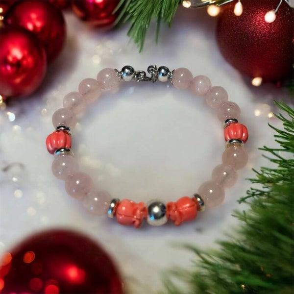 Bracelet Quartz Rose