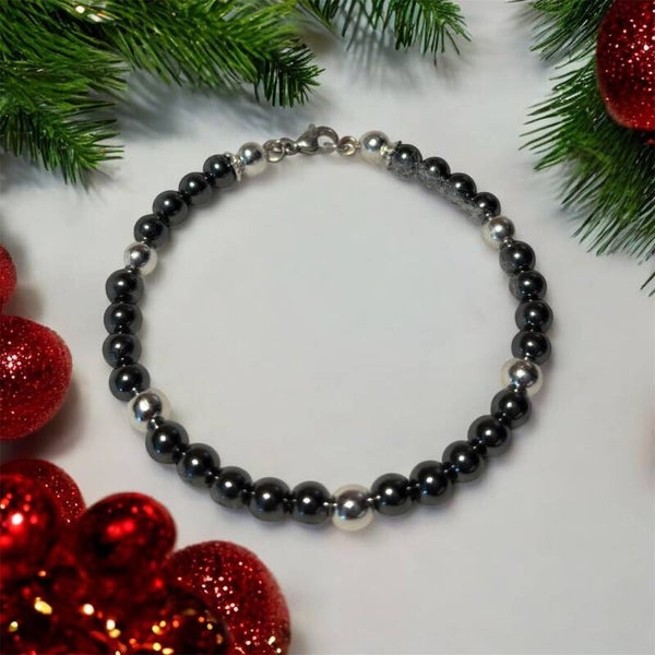 Bracelet Hématite 6mm