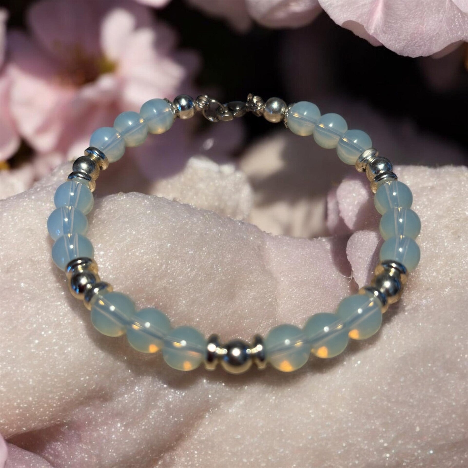 Bracelet Opale & Hematite