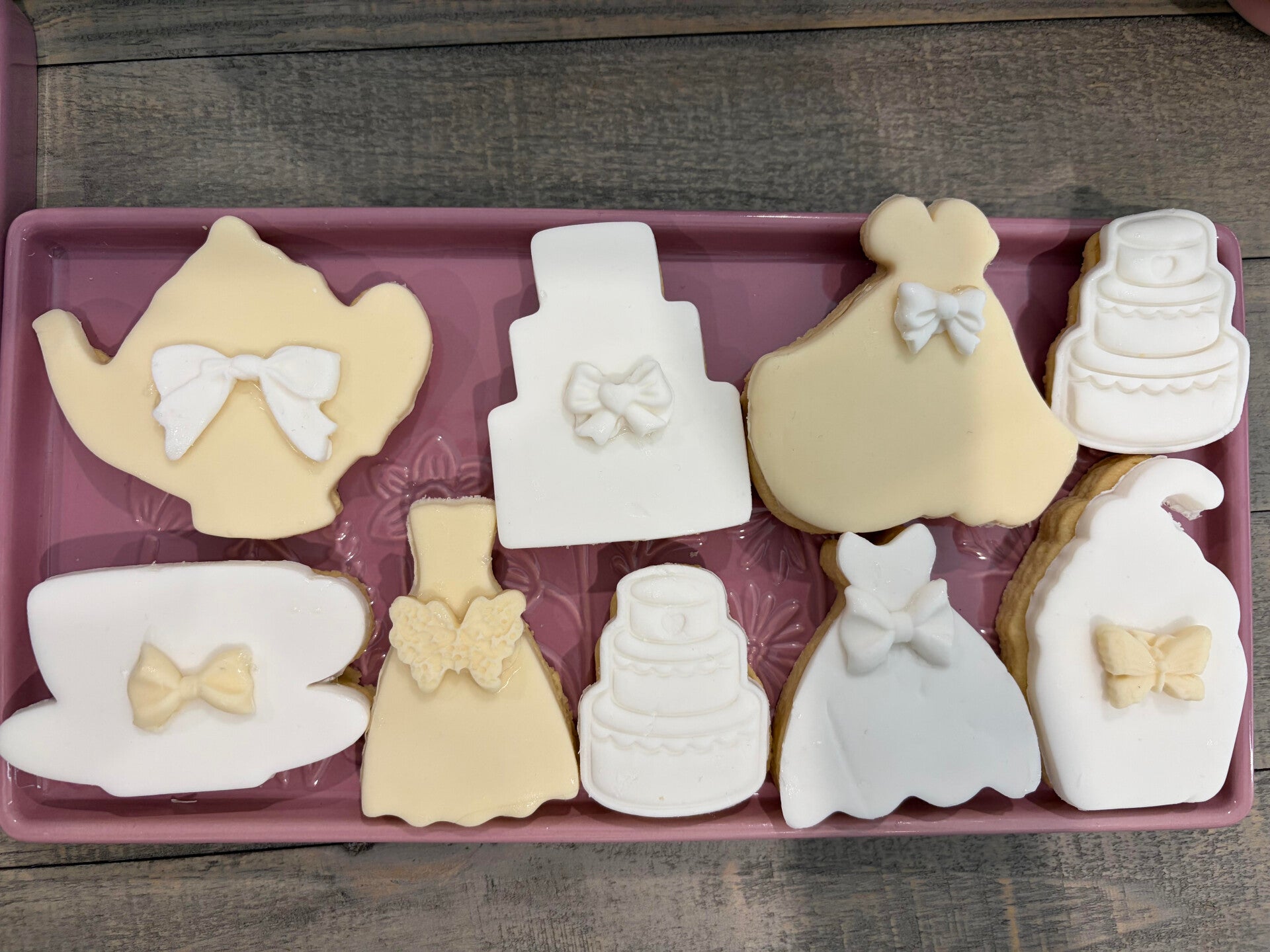 Bridal & Engagement Cookies | Box 12 Variety | $50