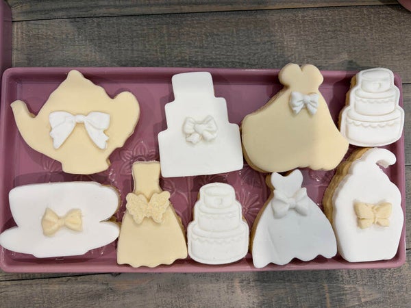 Bridal & Engagement Cookies | Box 12 Variety | $50