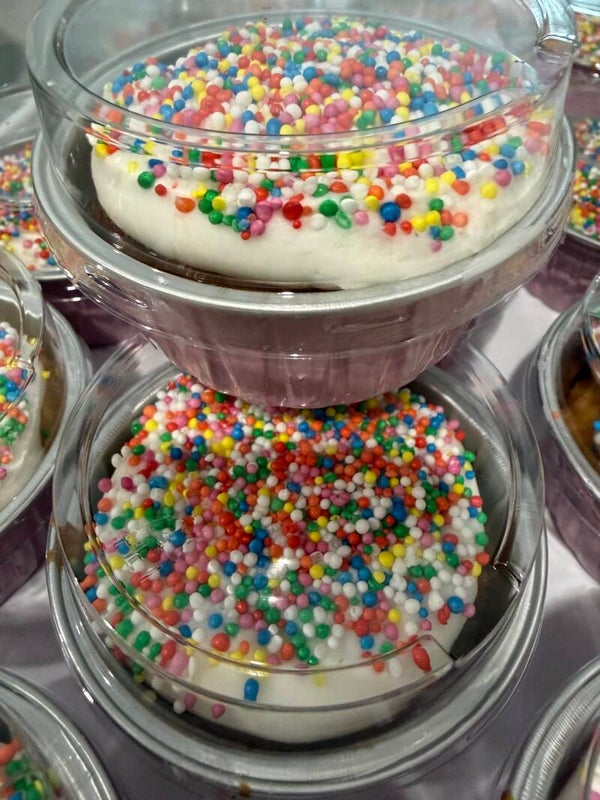Rainbow Whimsy Cups | Box 12 | $30 | Intestate Friendly