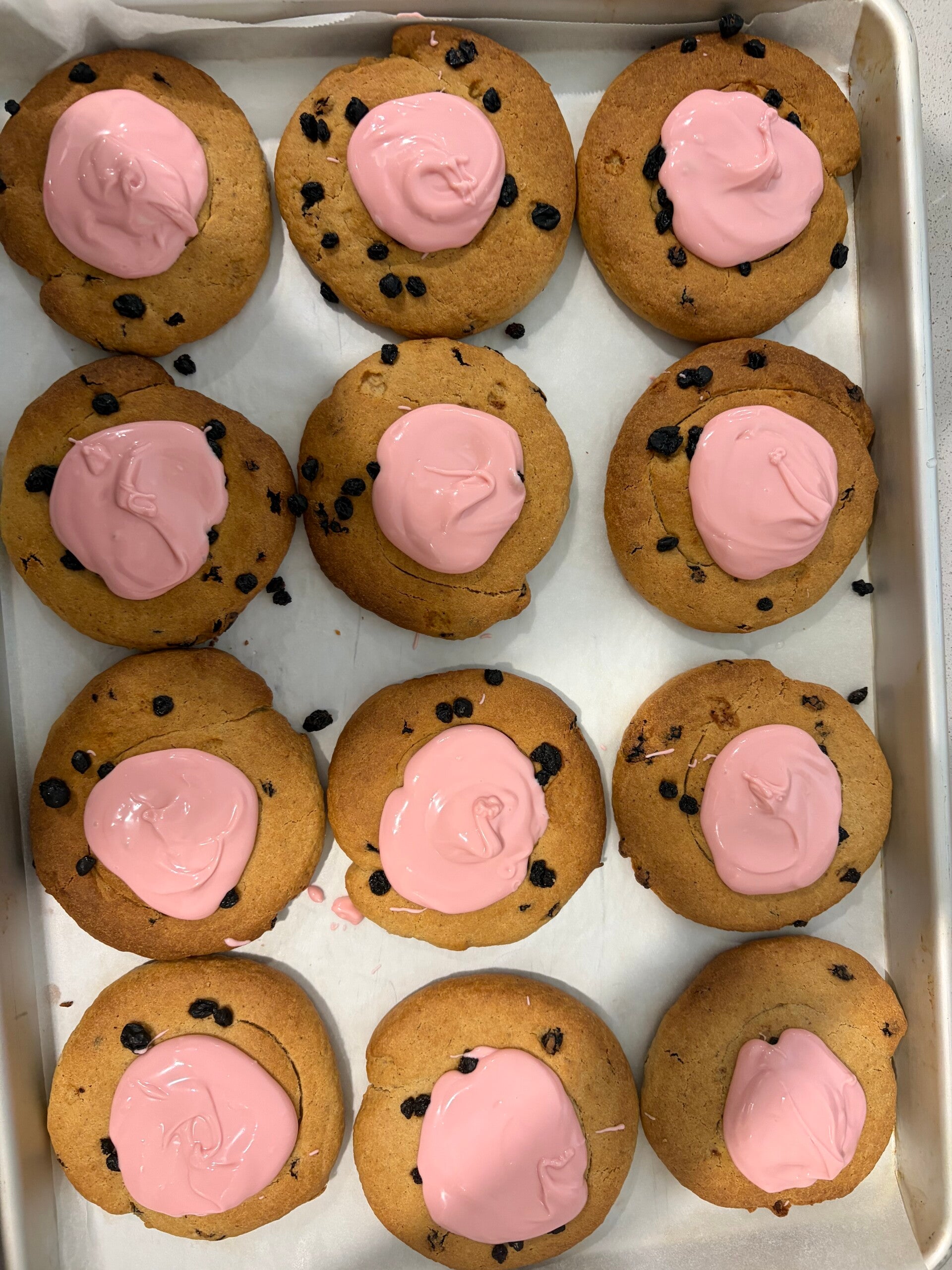 Whimsy Coffee Curl Cookie | Box 12 | $40 (Large Cookies) |  Interstate Friendly