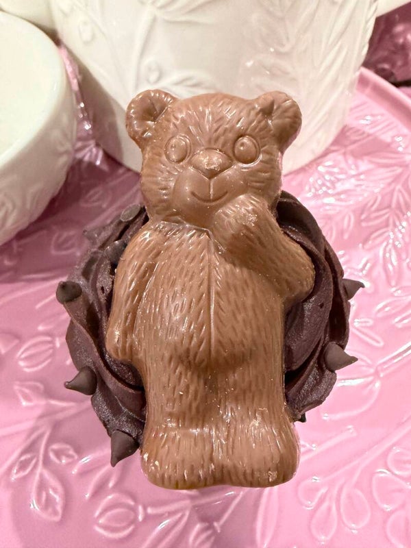 Whimsy Chocolate Teddy Cupcakes | Box 12 | $55
