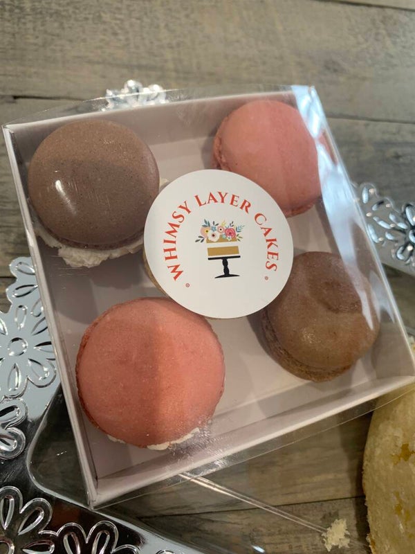 Whimsy Macaron Box | Small Box of 5 - $10.00