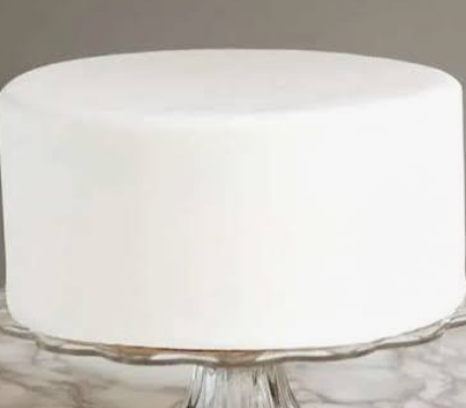 8 Inch Fondant Cakes | Select Colour| Solid Sugar Mini Flowers | $60 | Interstate Friendly