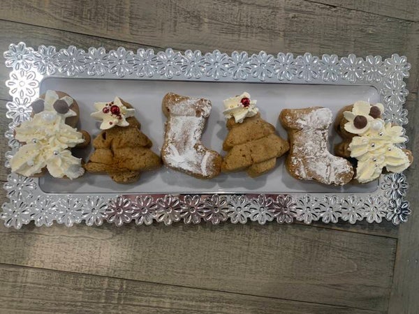 *New | Seasonal Only  The Whimsy Gingerbread Tea Cake's A$20 (6 pack)