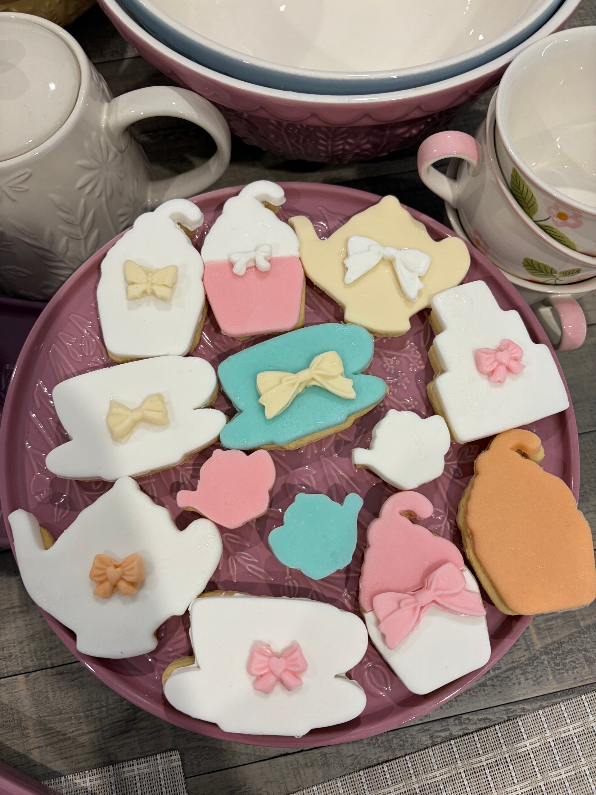 Elegant Tea Party Cookies | Box 12 | $50