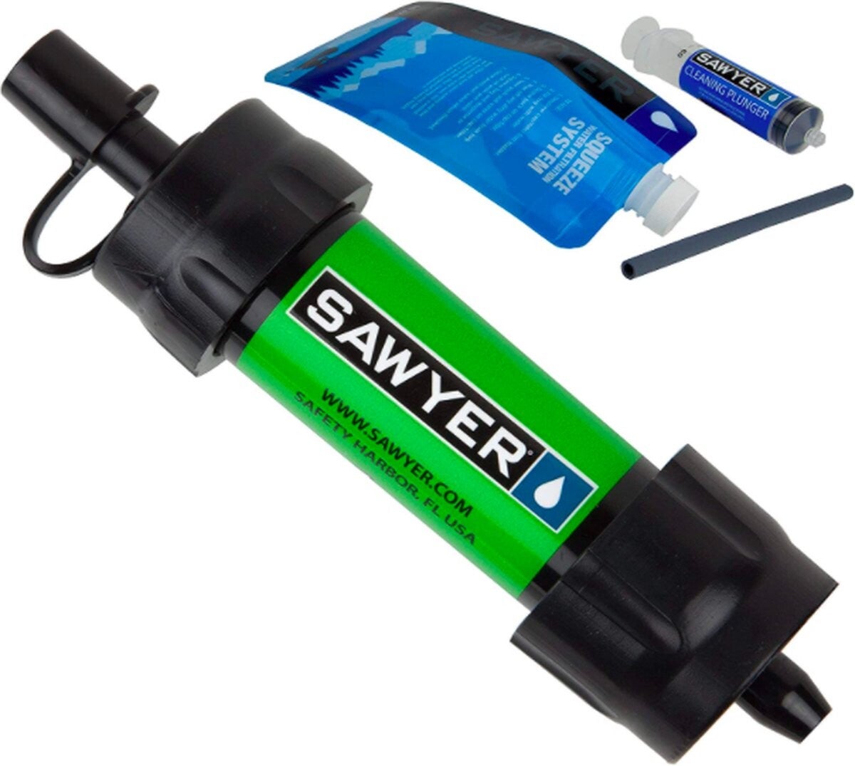 Sawyer Mini SP101 waterfilter groen