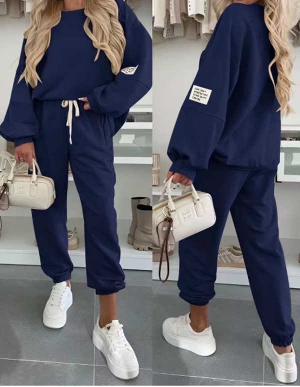 Oversized set Blauw