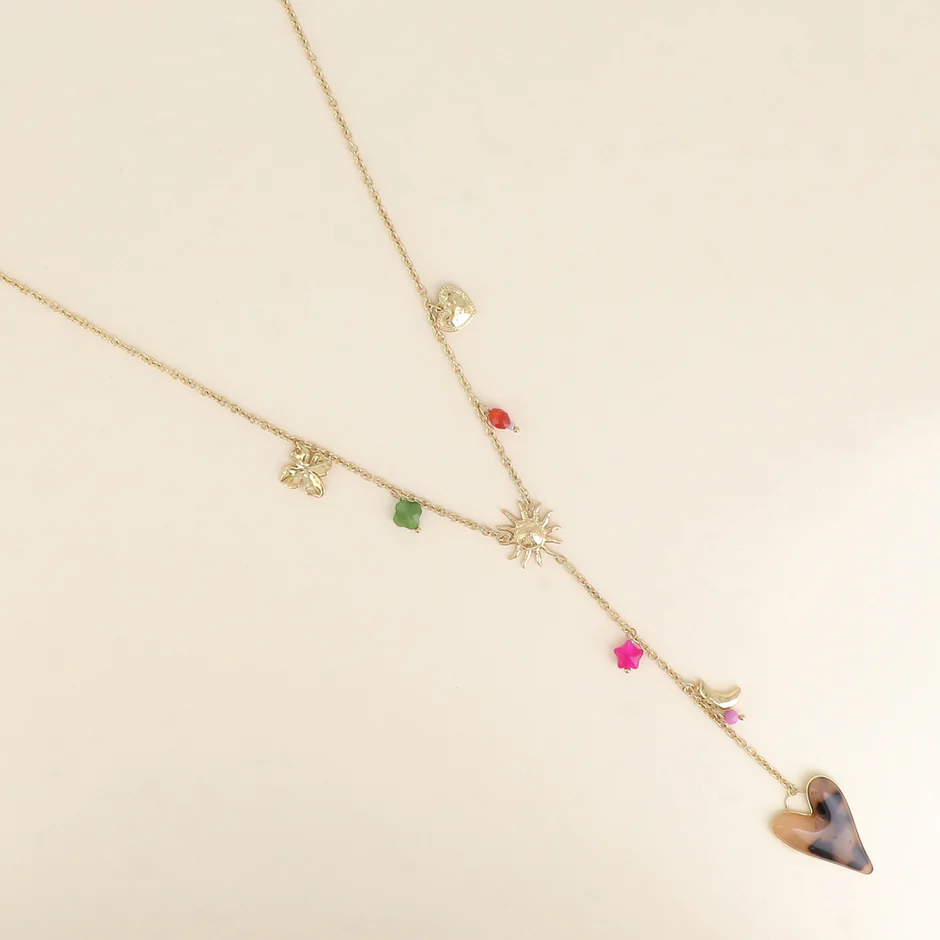 Y Ketting - Klavier, Maan, Zon, Zon, Ster, Harten, Hars