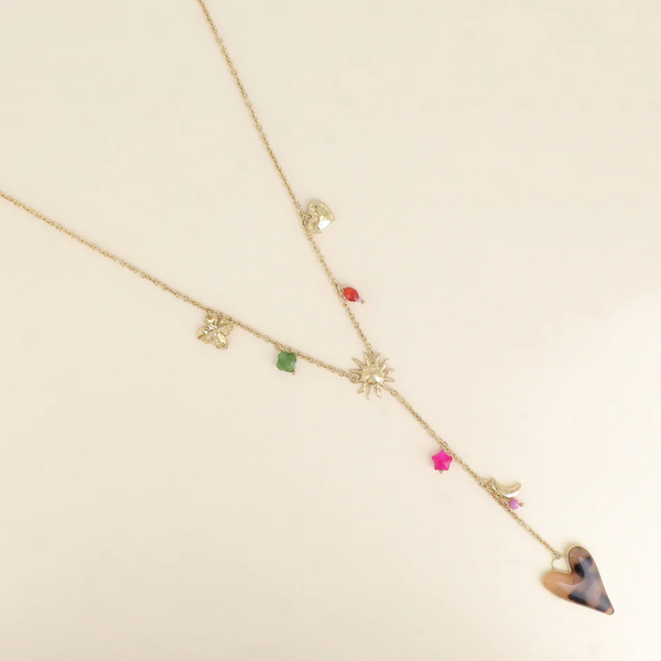 Y Ketting - Klavier, Maan, Zon, Zon, Ster, Harten, Hars