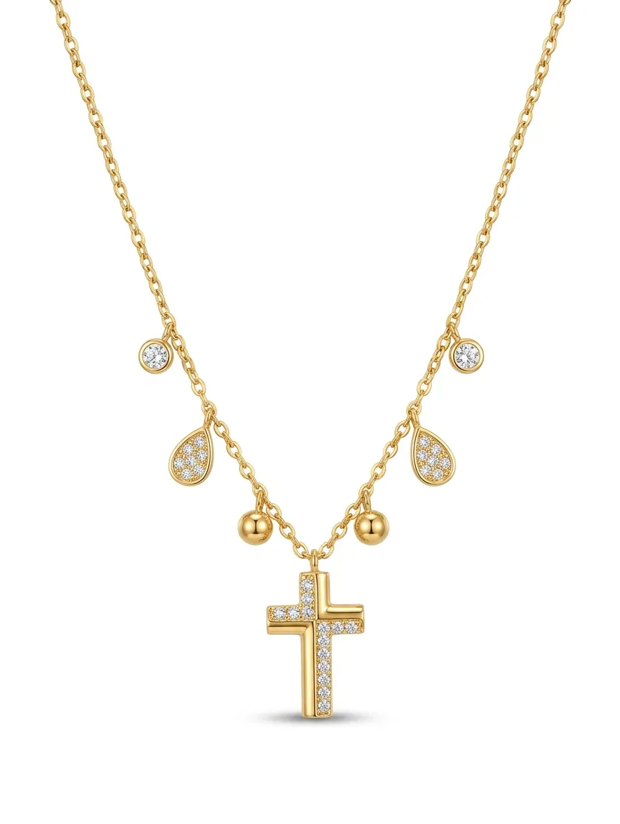 Ketting met kruis hanger