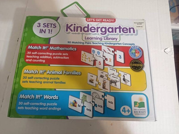 Kindergarten Learning Library Set