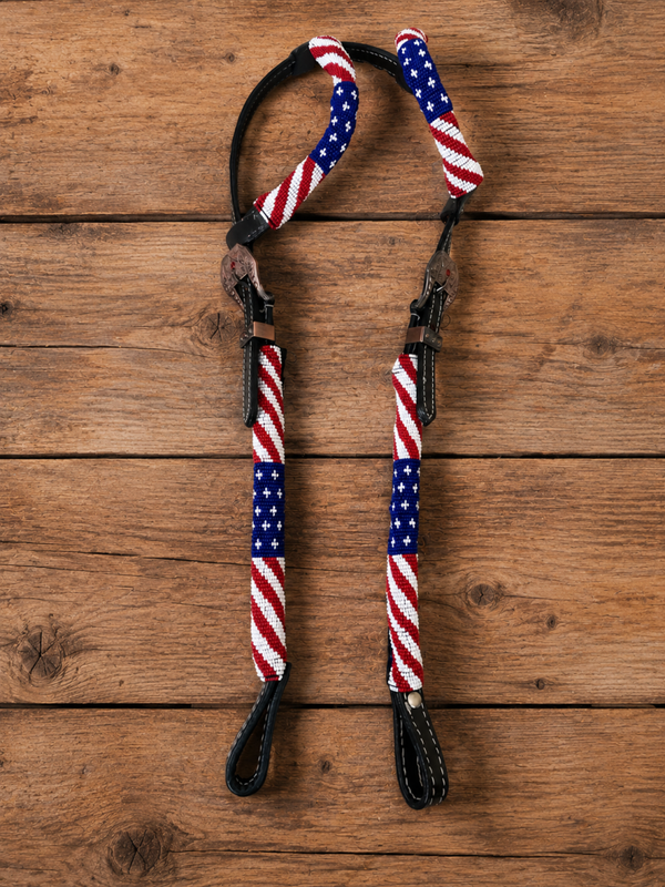 Two ear Americain flag