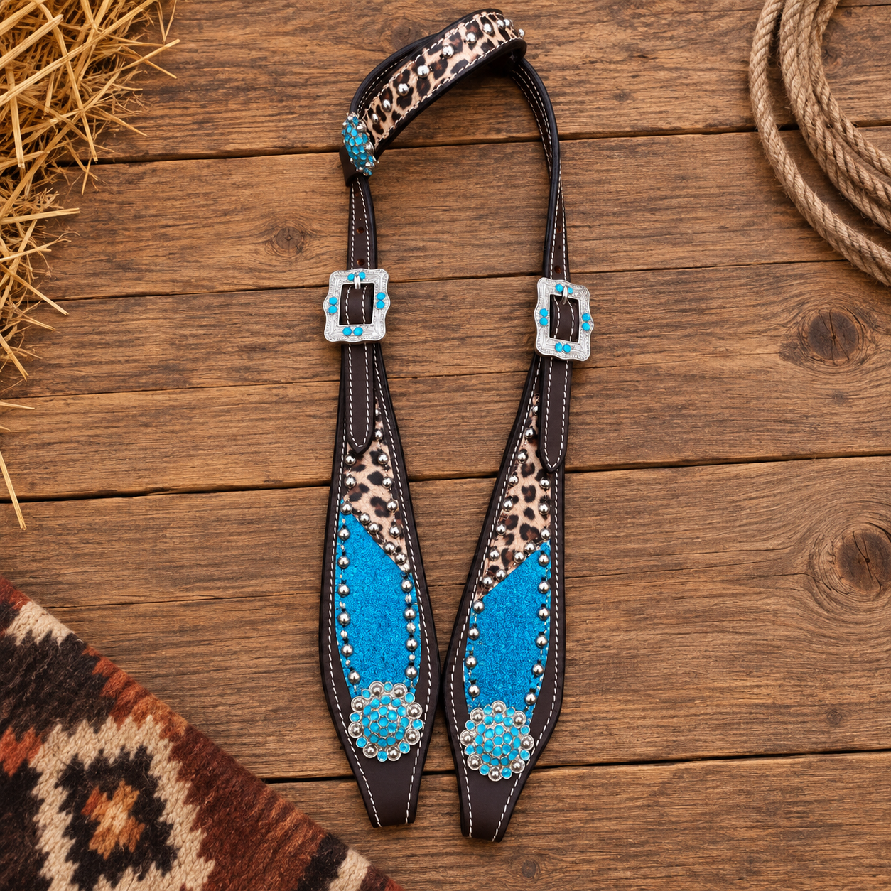 Leopard bridle