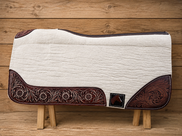 Beige felt pad