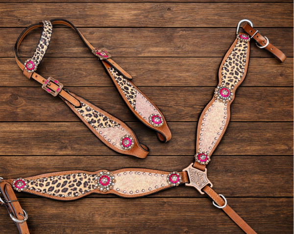 Pink Leopard set