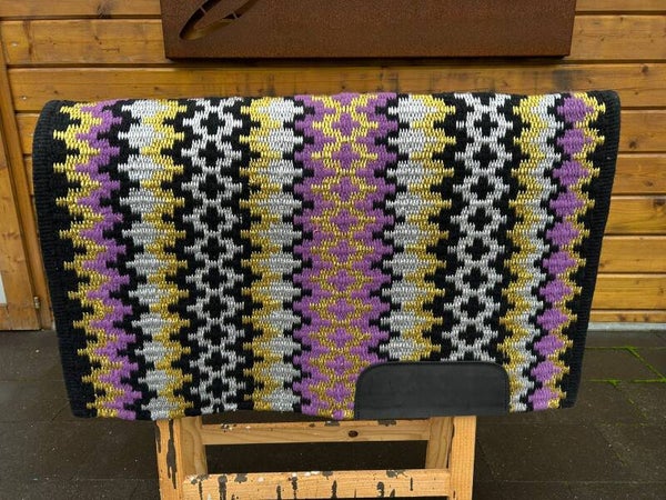 Blanket Purple/silver/gold