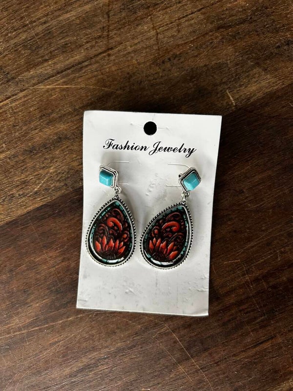 Sunflower earrings