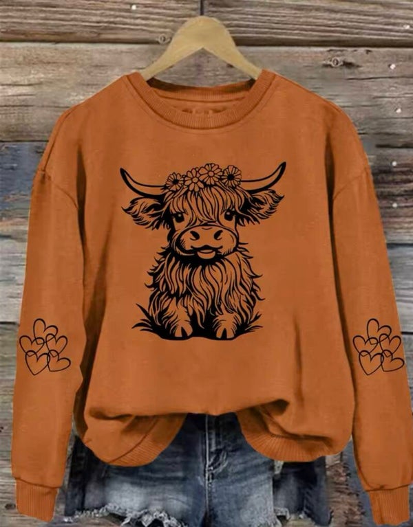 Cow sweater